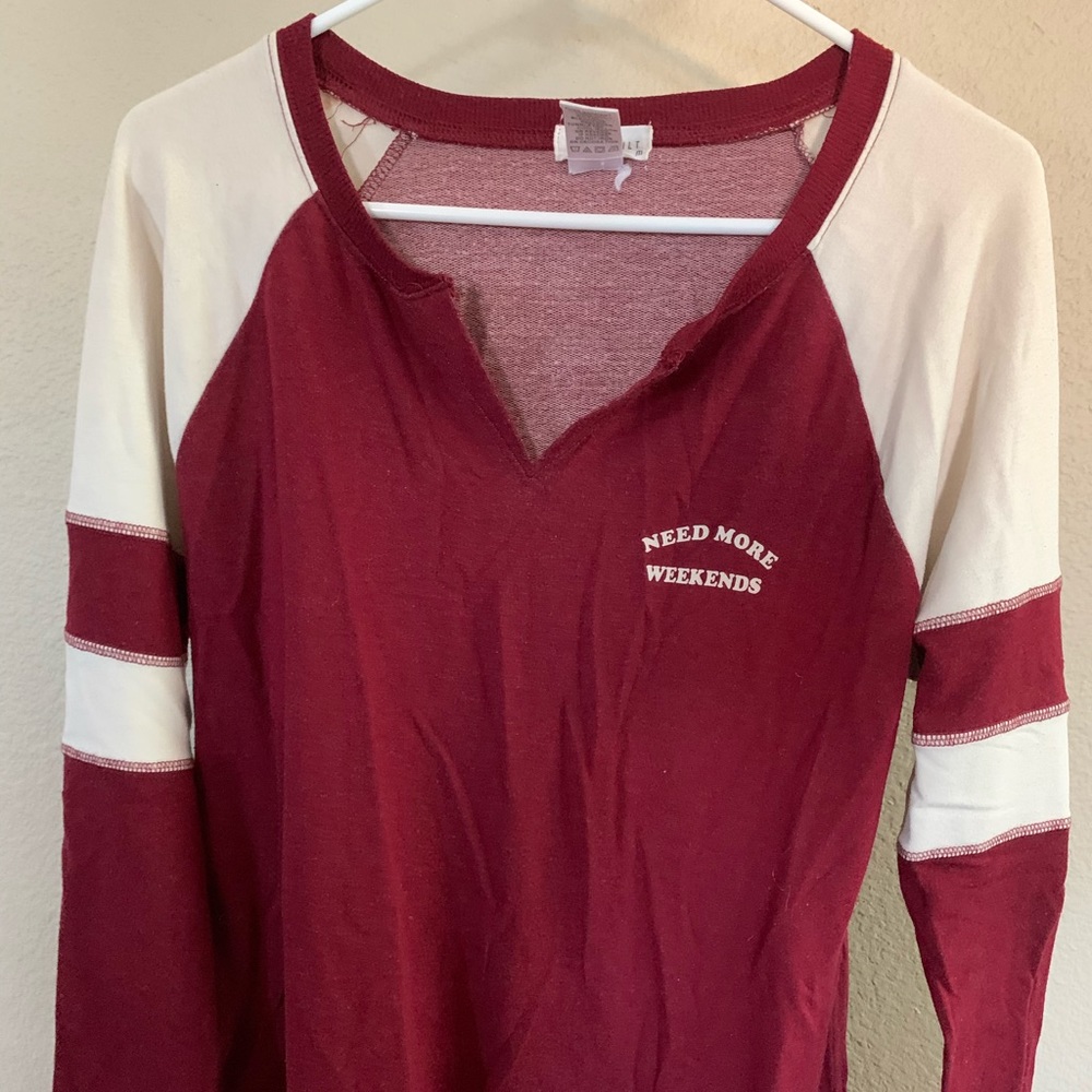 Need more weekends long sleeve